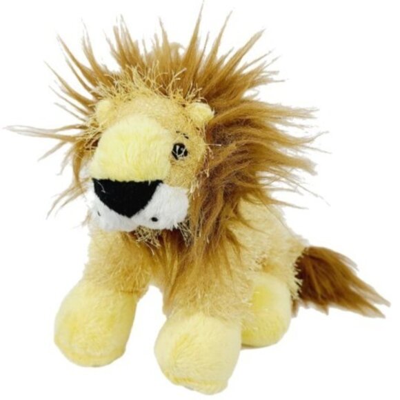 Ganz Webkinz Lion 9 in Plush Big Cat Brown Tan Stuffed Animal Toy HM006 NO CODE - Picture 1 of 9